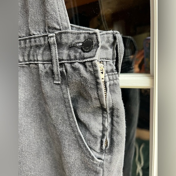 Black Overalls barely worn! size small - Picture 2 of 5